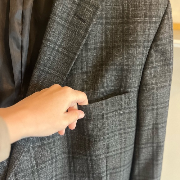 Classic Fit Haggar Sport Coat 52L - Picture 9 of 10